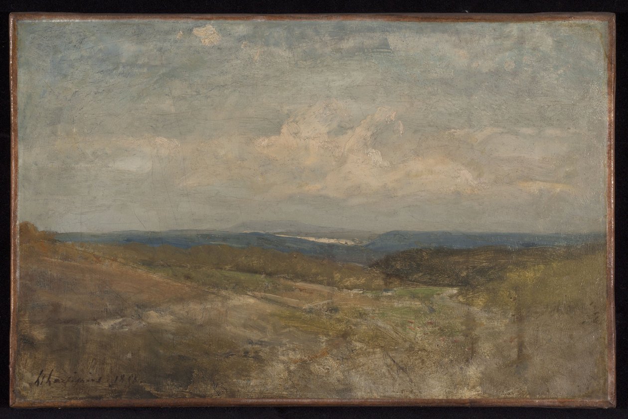 Paesaggio collinare da Henri Joseph Harpignies