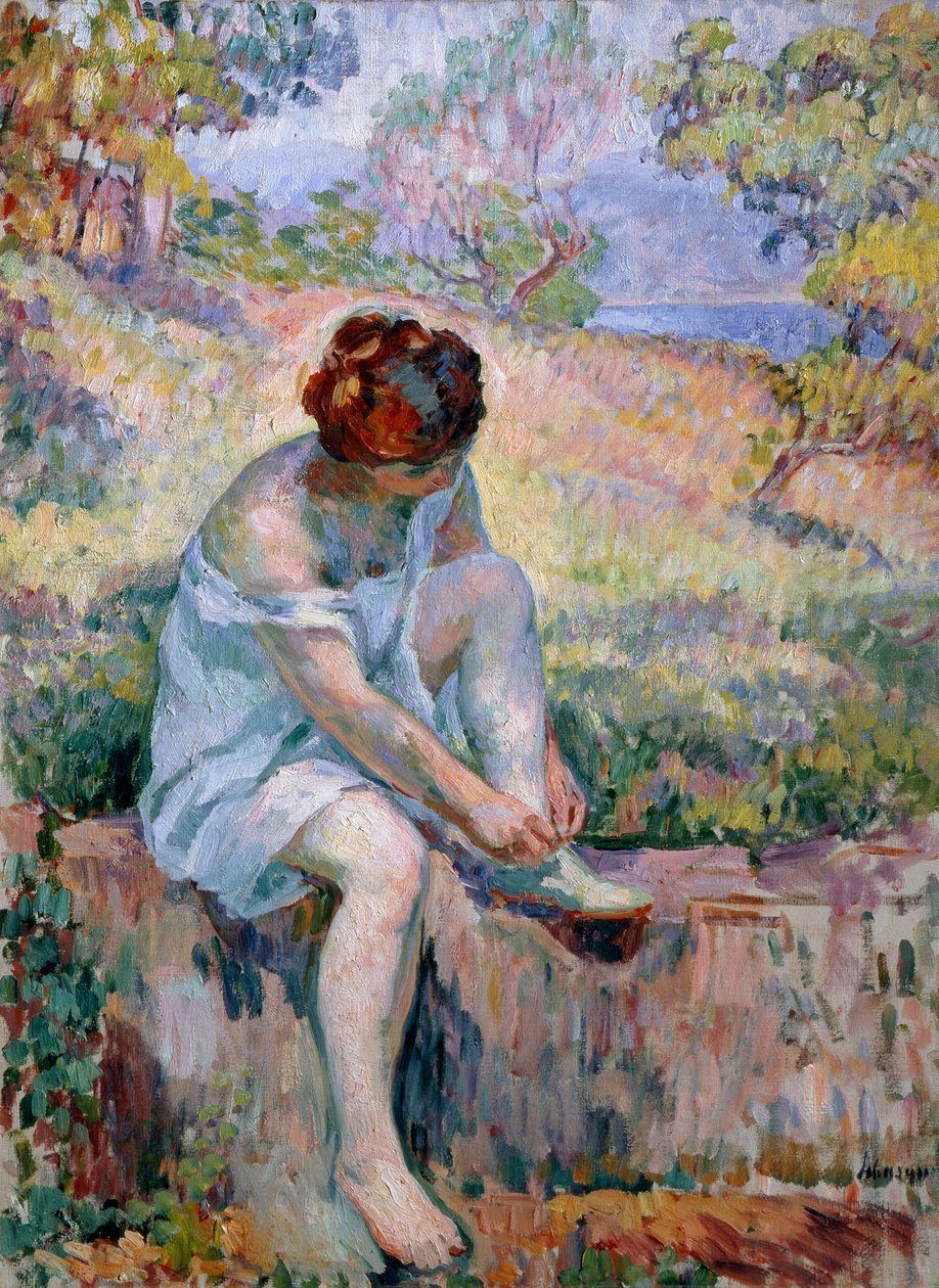 Prima del bagno, 1906-1907 da Henri Lebasque