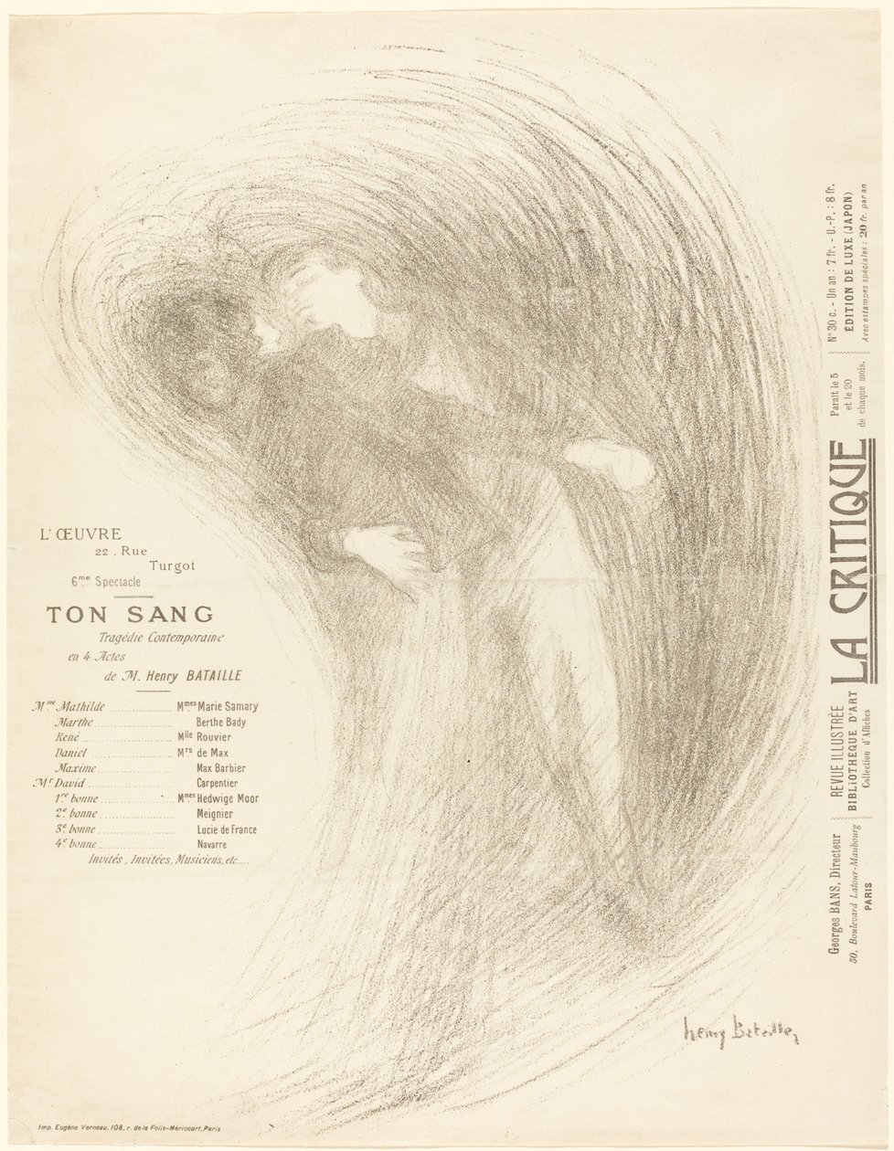 Ton Sang da Henri Bataille
