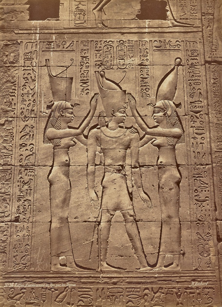 Incoronazione del re a Edfu di Désses da Henri Béchard