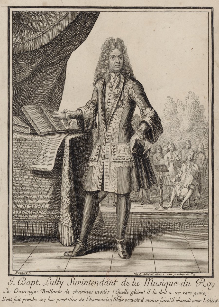 Jean-Baptiste Lully da Henri Bonnart