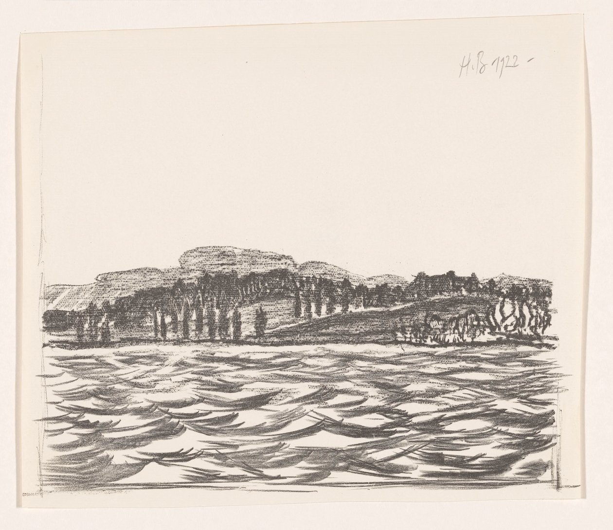 Lago di Starnberg da Henri Braakensiek