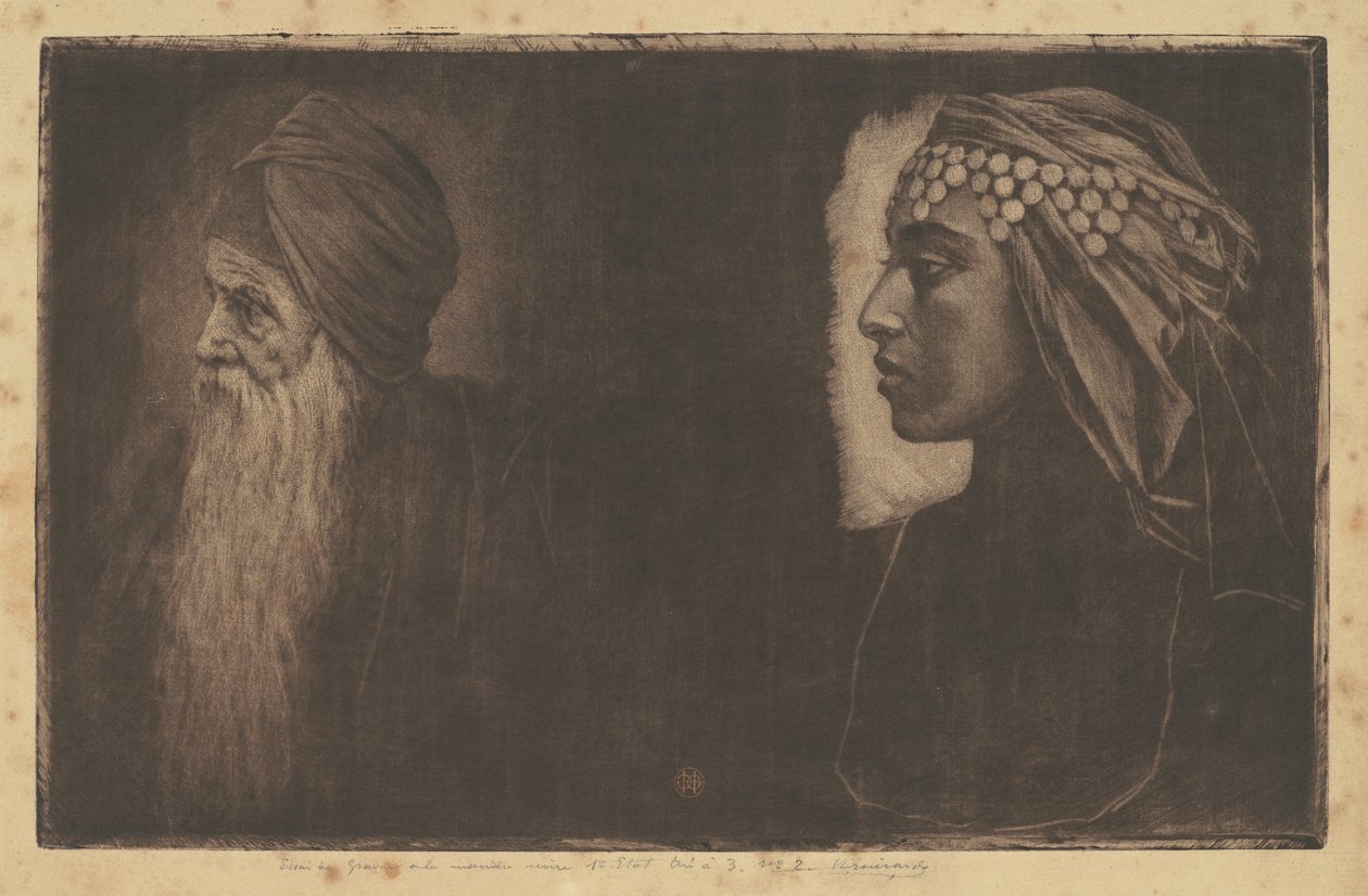 Salomone e Cleopatra da Henri Charles Guérard