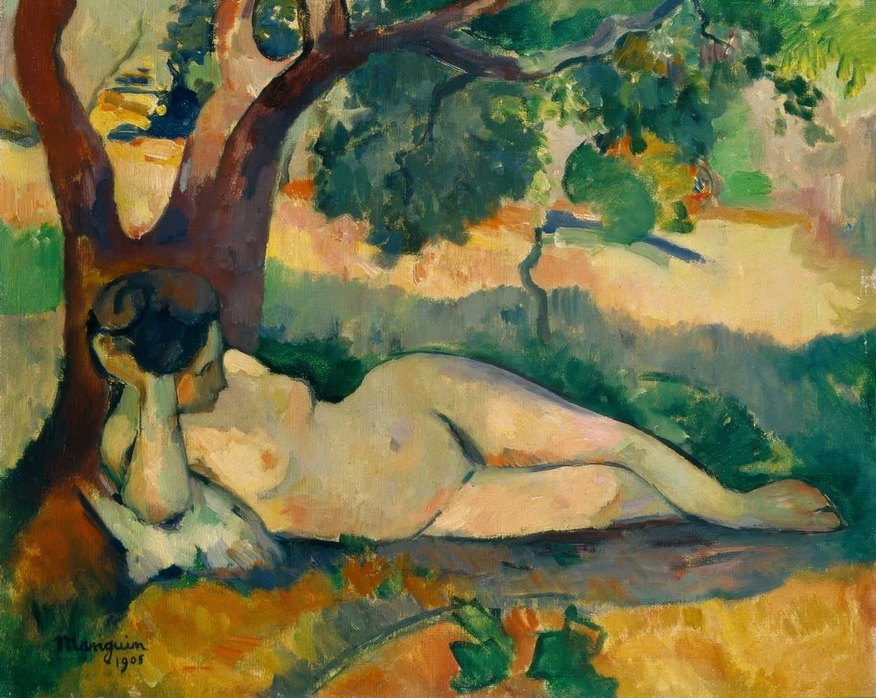 Il riposo da Henri Charles Manguin
