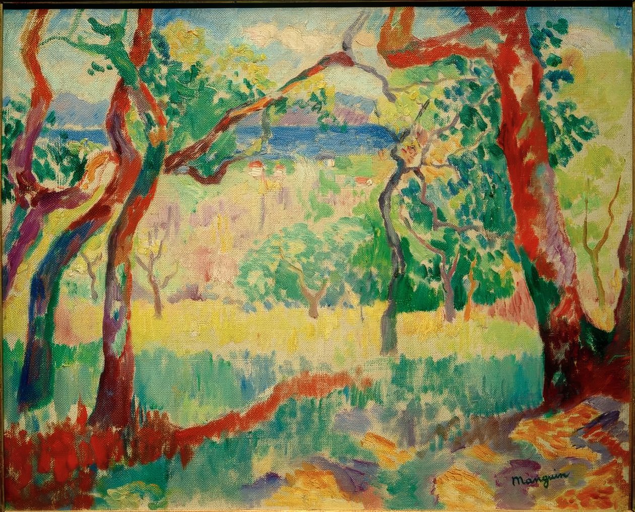 Le Vallon, La villa Demièri da Henri Charles Manguin