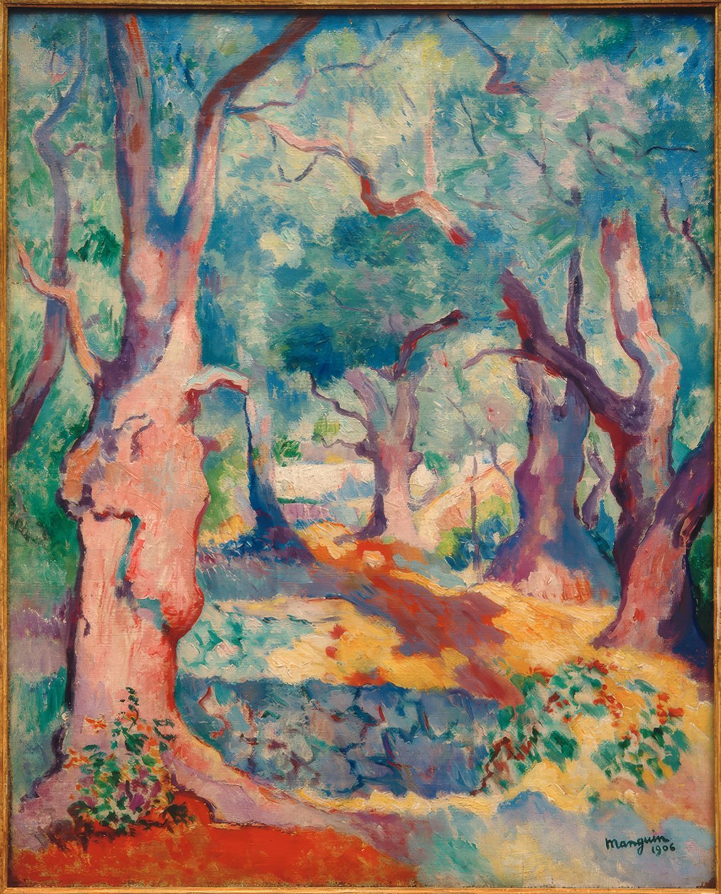 Gli ulivi a Cavalière da Henri Charles Manguin