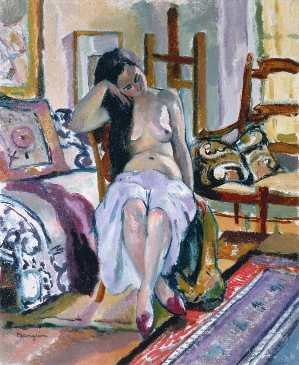Nudo in un Interno da Henri Charles Manguin