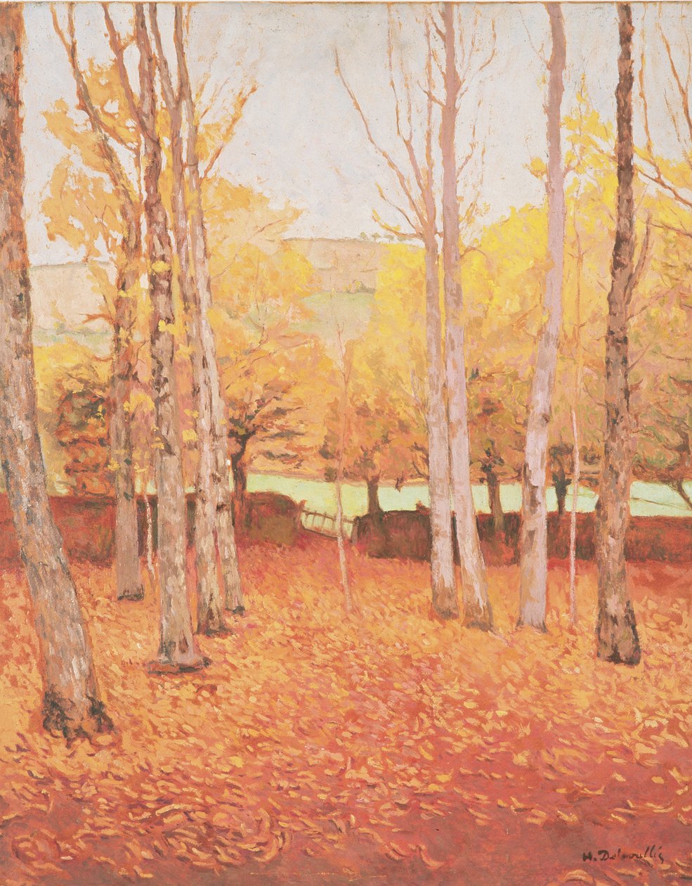 Autunno, 1930 da Henri Delavallee