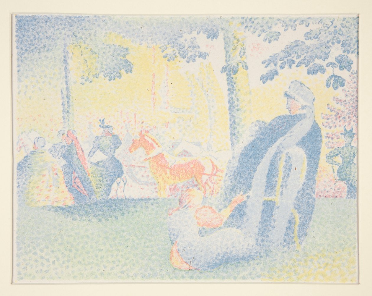 Champs Elysees da Henri Edmond Cross
