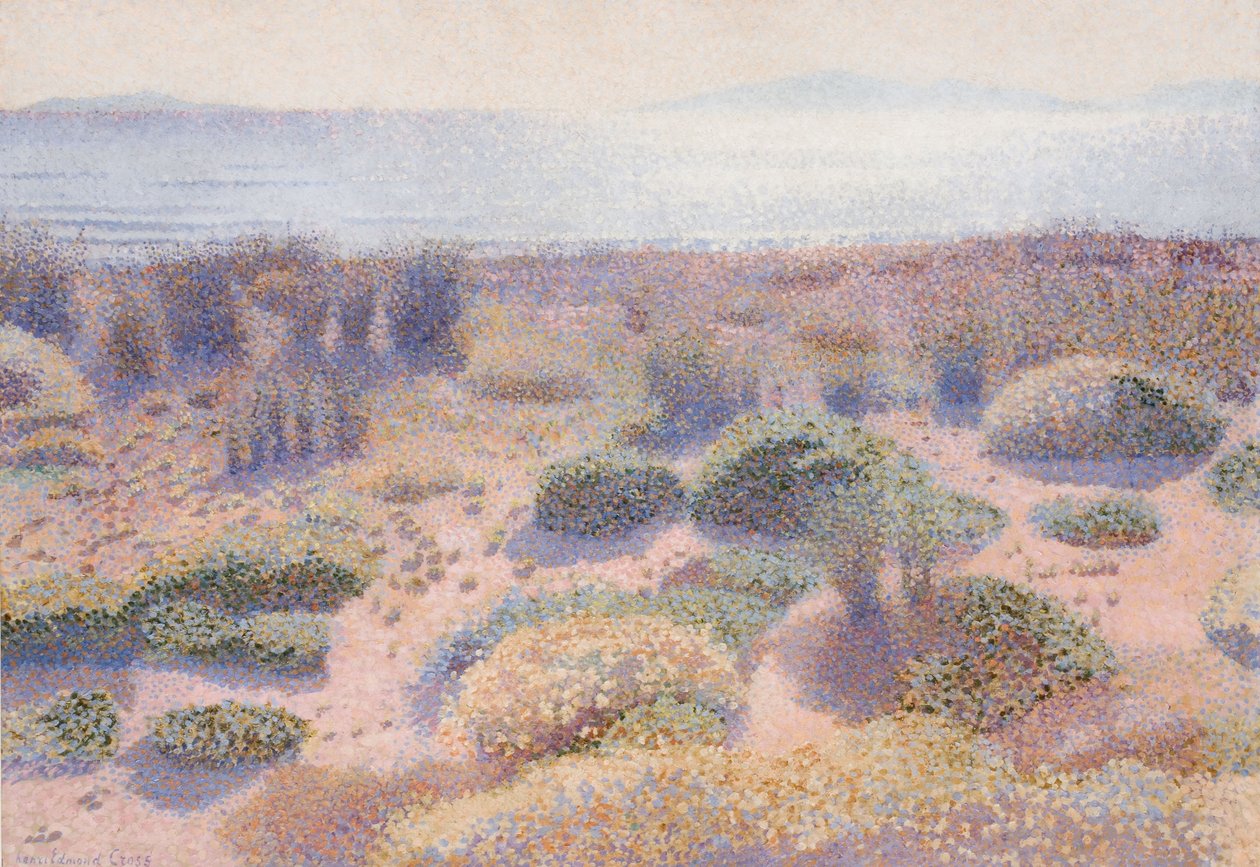 La spiaggia di Vignasse da Henri Edmond Cross