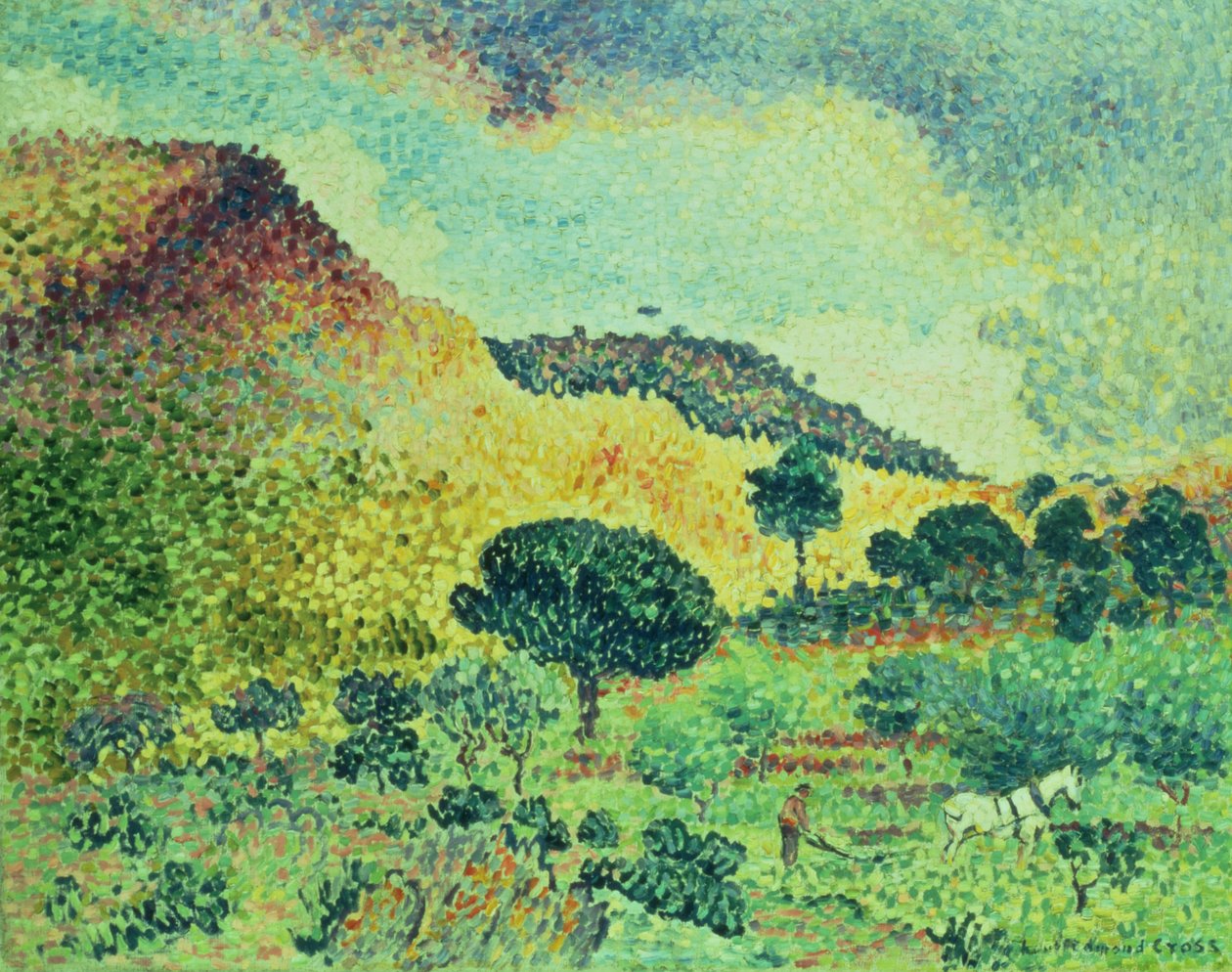 Le montagne Maures da Henri Edmond Cross