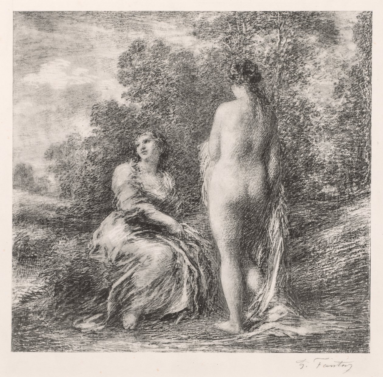 Bagnanti da Ignace Henri Jean Fantin Latour