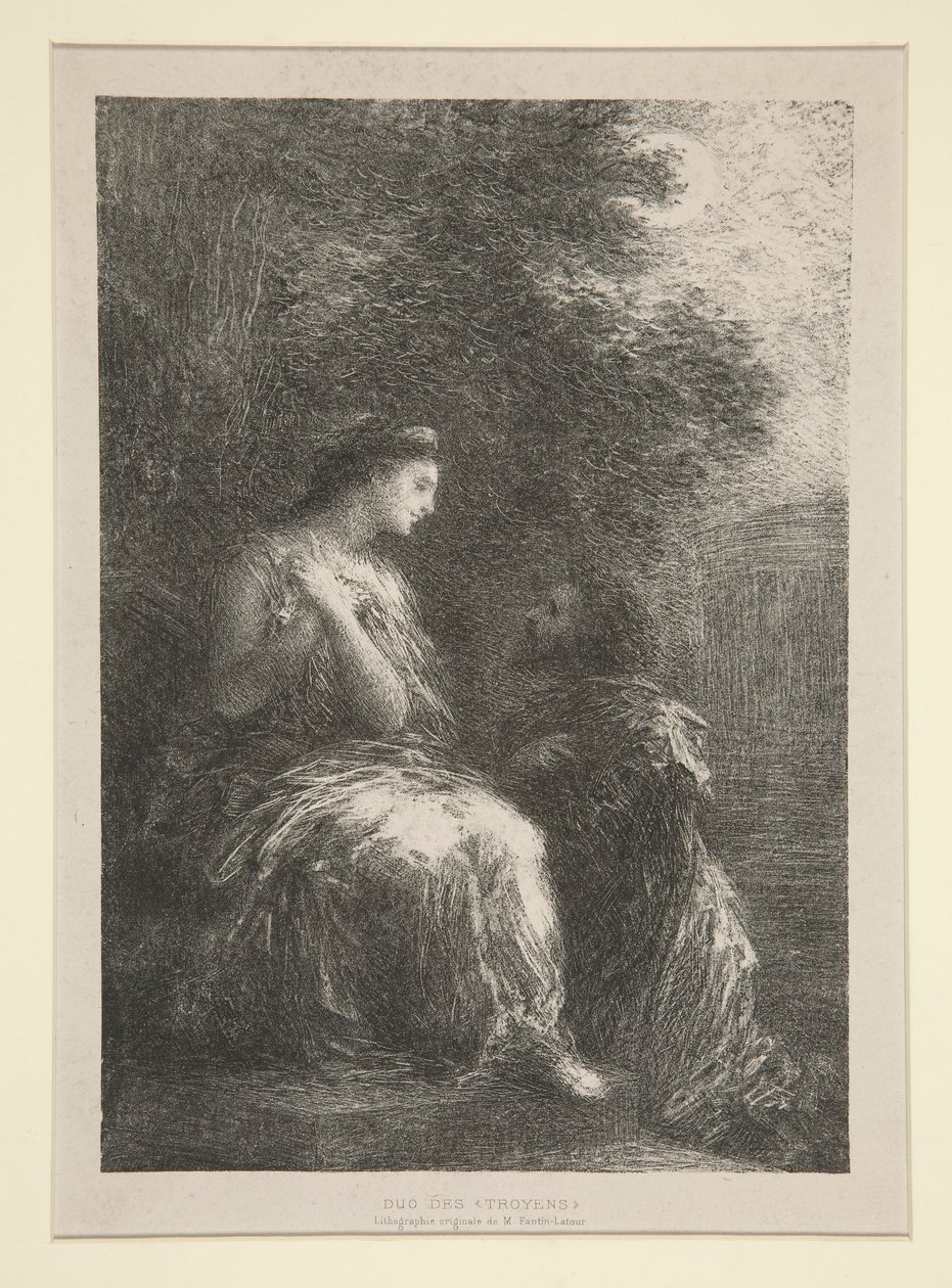 Duo da Ignace Henri Jean Fantin Latour