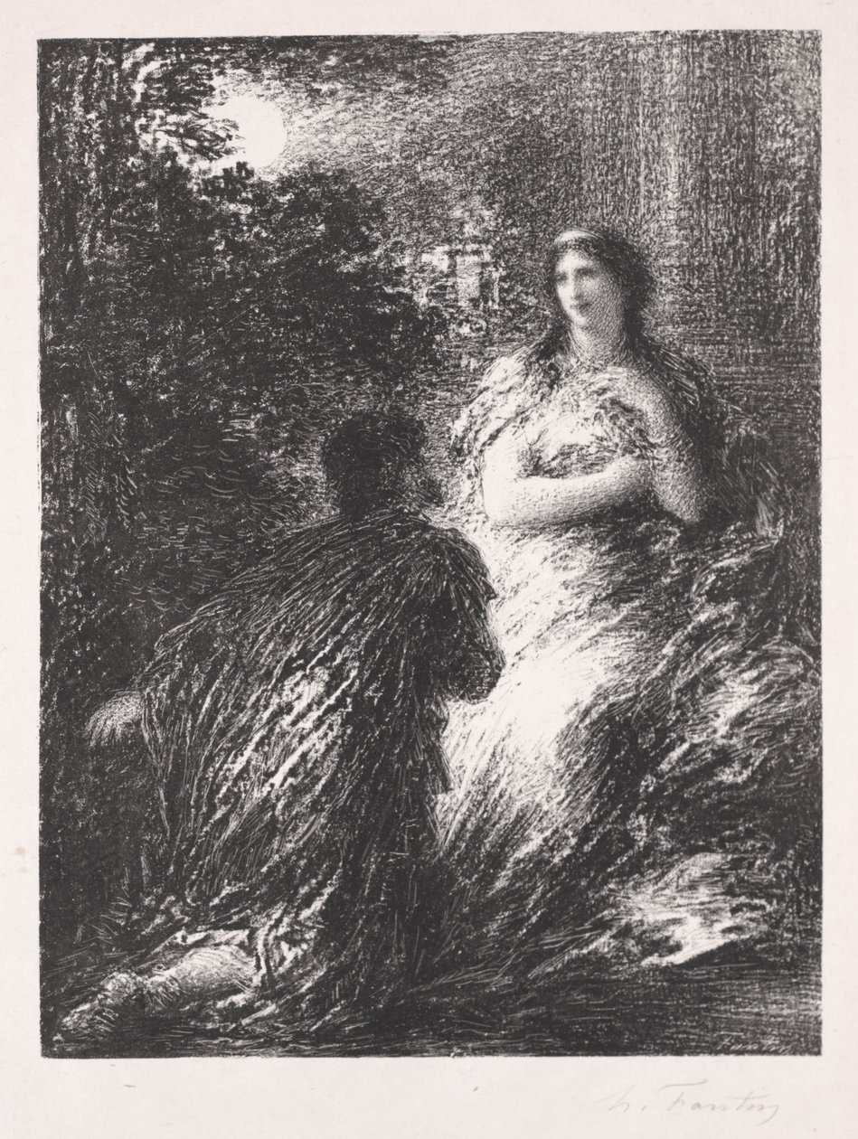 Duo dei Troiani da Ignace Henri Jean Fantin Latour