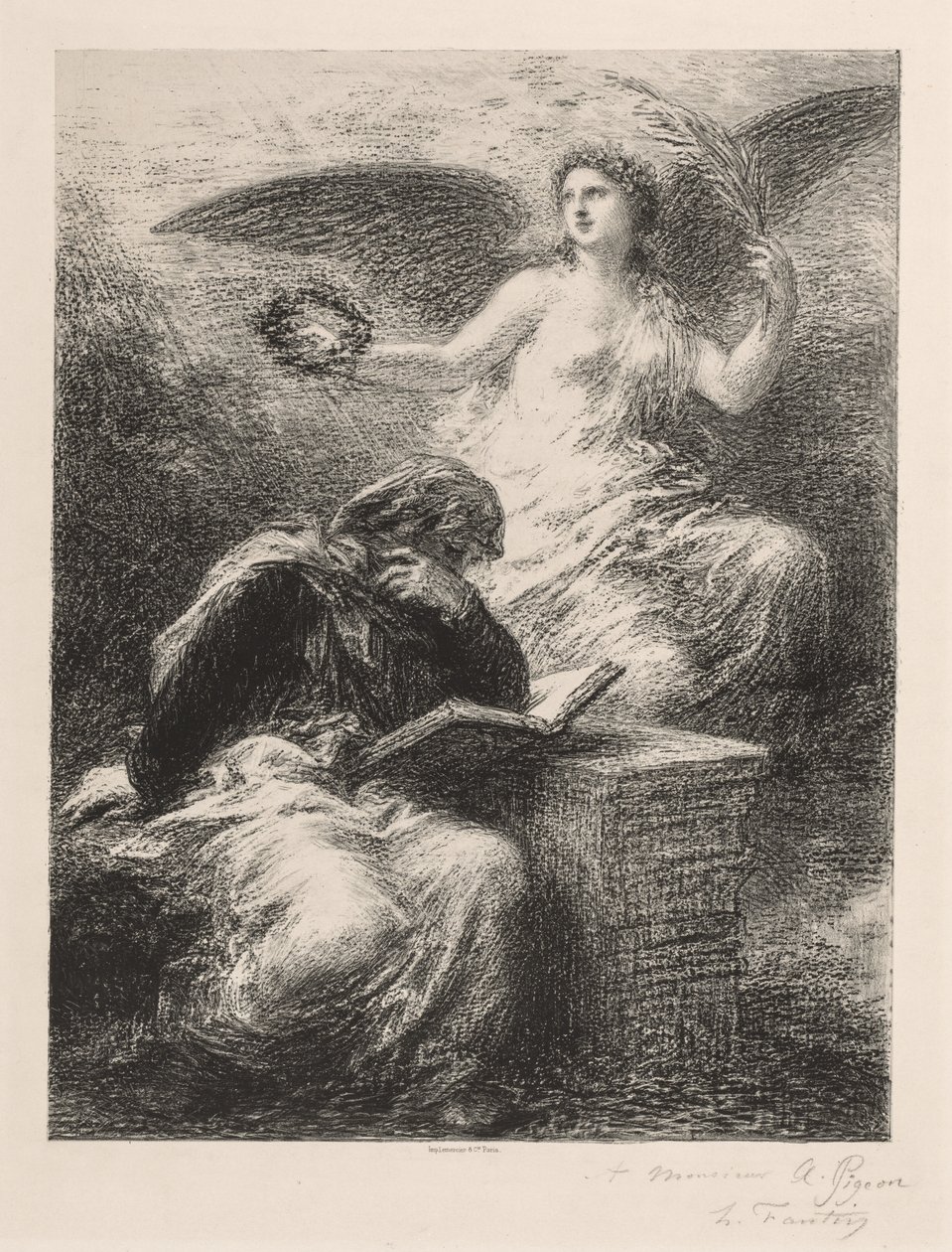 Gloria da Ignace Henri Jean Fantin Latour