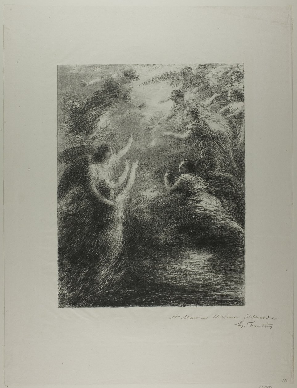 Paradiso e il Peri: Finale da Ignace Henri Jean Fantin Latour