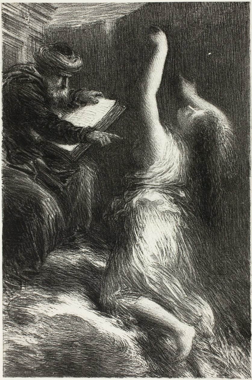 Parsifal, Atto II: Evocazione di Kundry da Ignace Henri Jean Fantin Latour