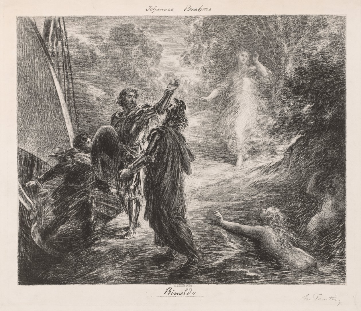 Rinaldo da Ignace Henri Jean Fantin Latour