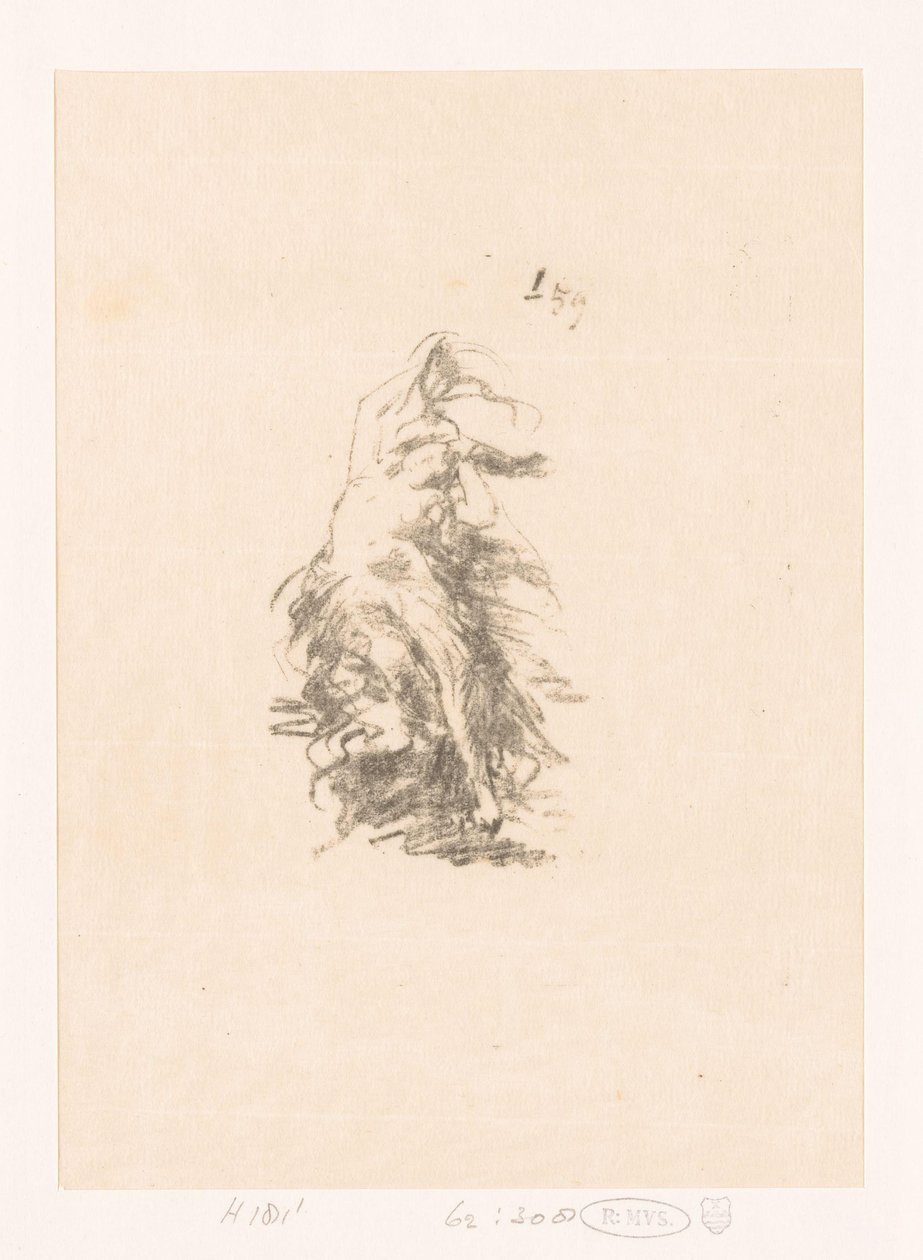 Studio di una donna danzante da Ignace Henri Jean Fantin Latour