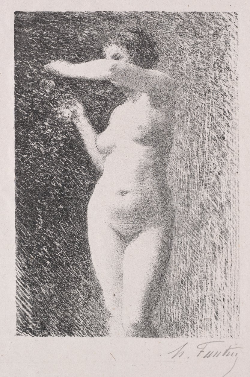 Studio per Eva da Ignace Henri Jean Fantin Latour