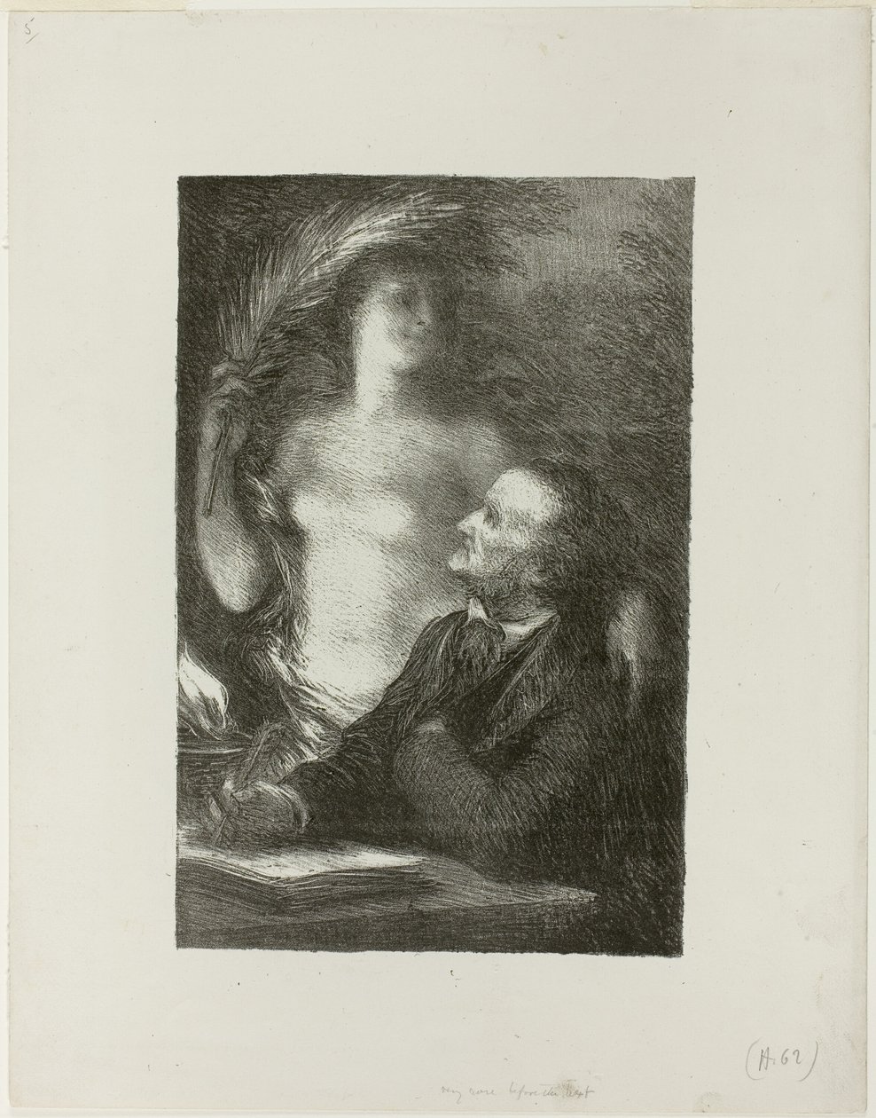 La Musa da Ignace Henri Jean Fantin Latour