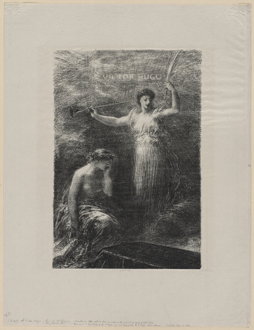A Victor Hugo da Ignace Henri Jean Fantin Latour