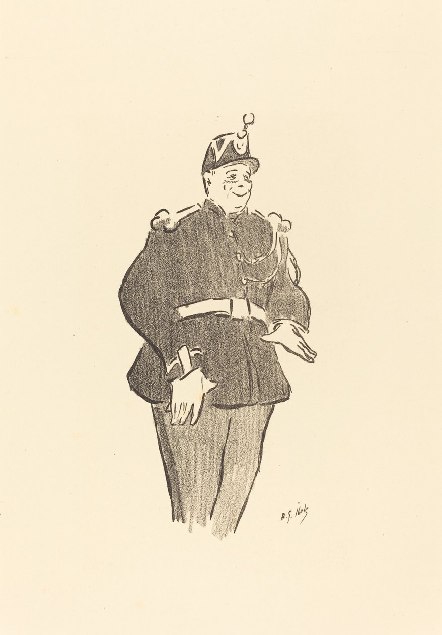 Gendarme da Henri Gabriel Ibels