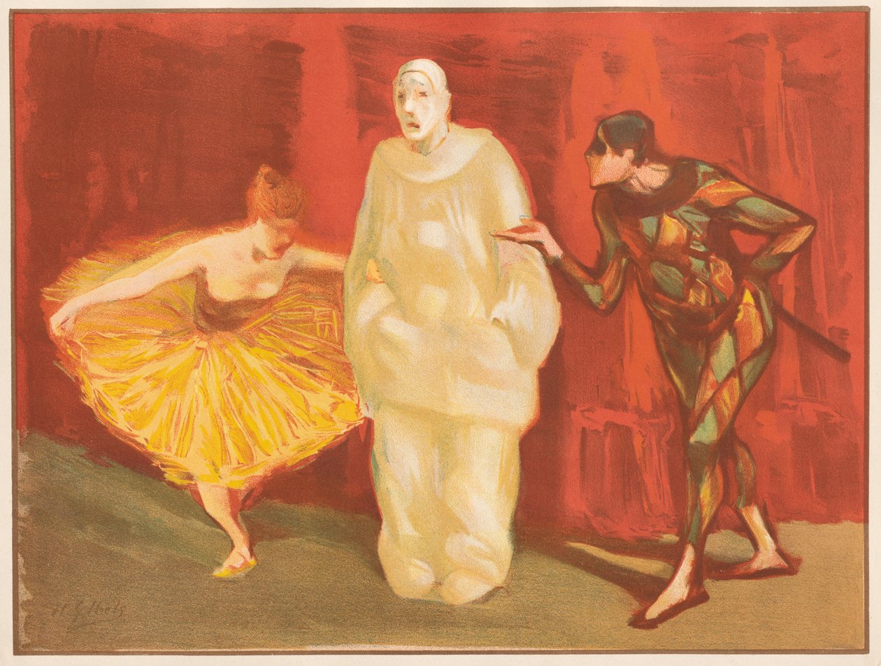 Pantomima, 1899 da Henri Gabriel Ibels