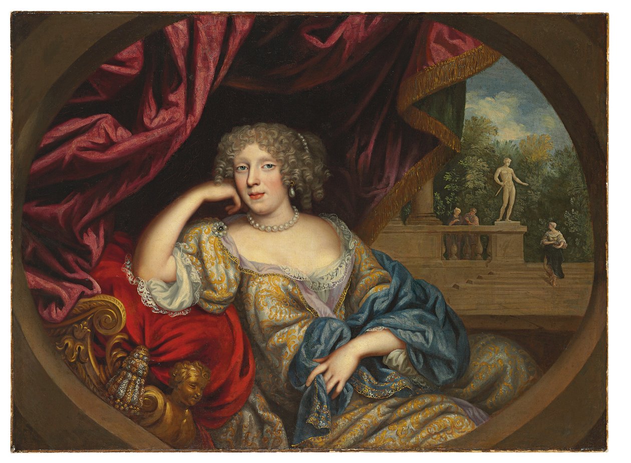 Ritratto di una signora da Henri Gascard