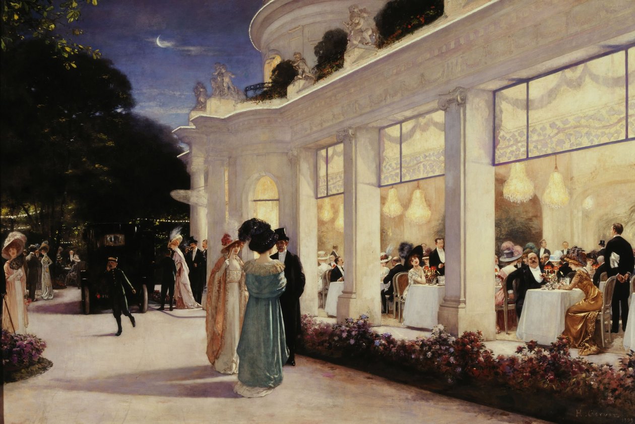 Una sera al Pré-Catelan da Henri Gervex