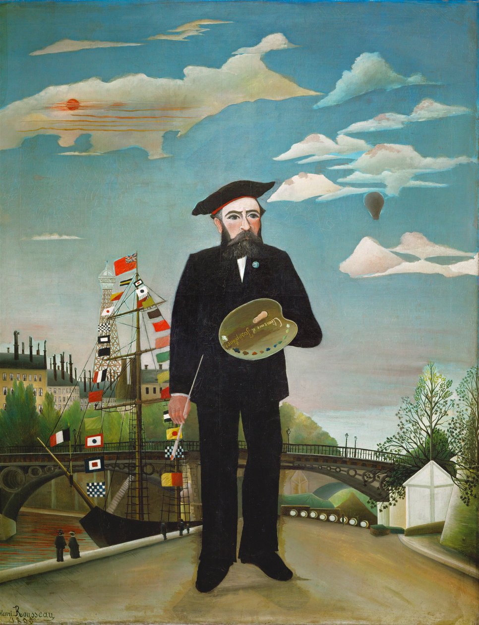 Moi-meme da Henri J.F. (1844 1910) Rousseau