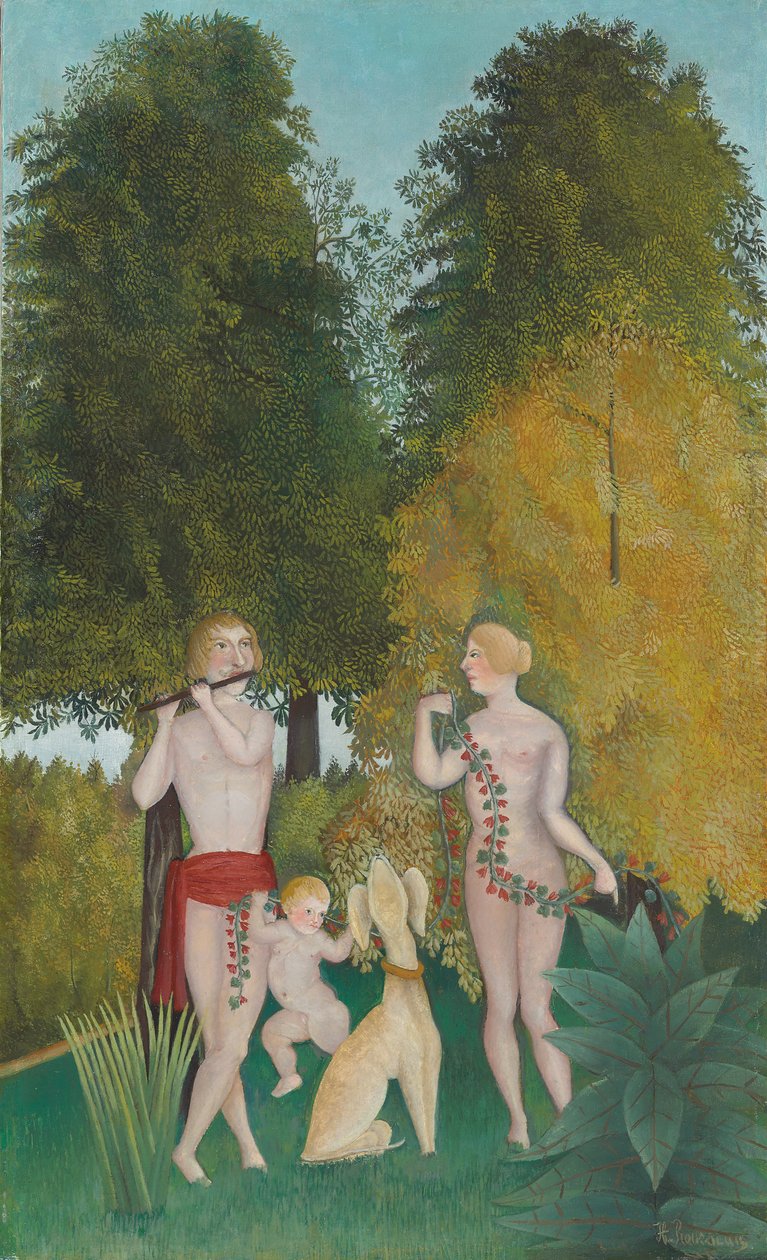 Quartetto felice da Henri J.F. Rousseau
