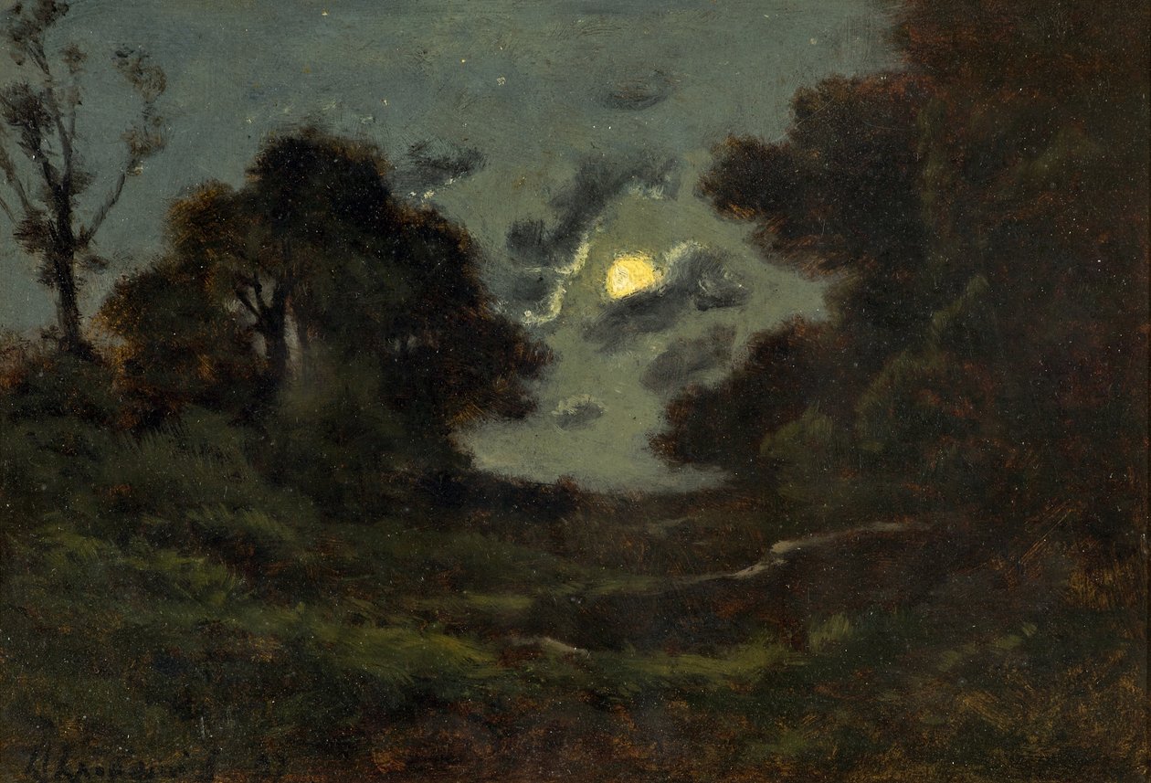 Chiaro di Luna, 1897 da Henri Joseph Harpignies
