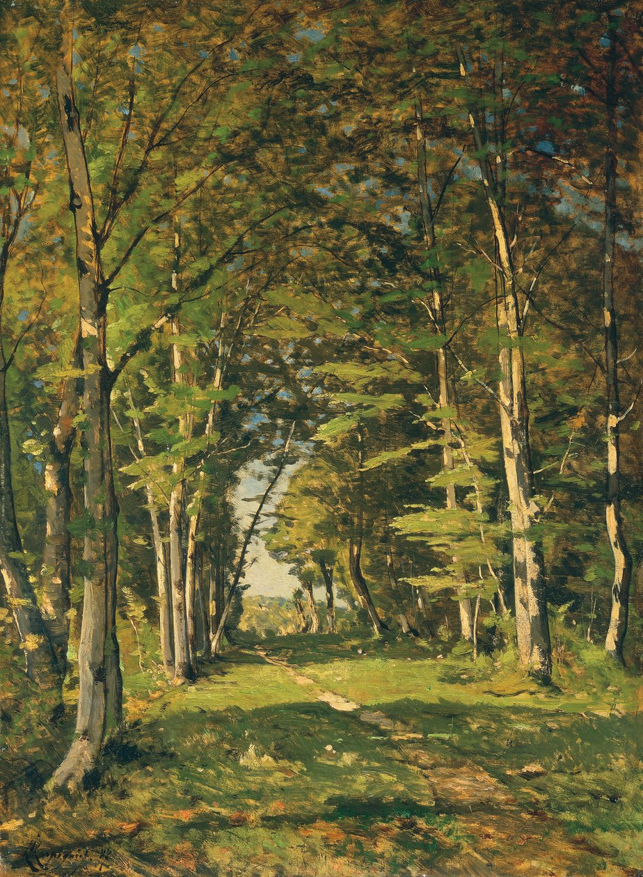 I boschi di Famars, 1887 da Henri Joseph Harpignies