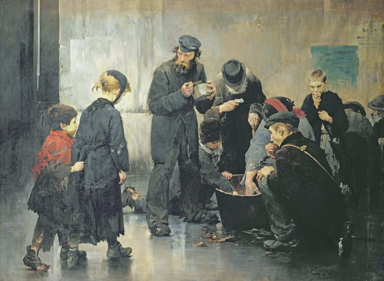 Gli affamati da Henri Jules Jean Geoffroy