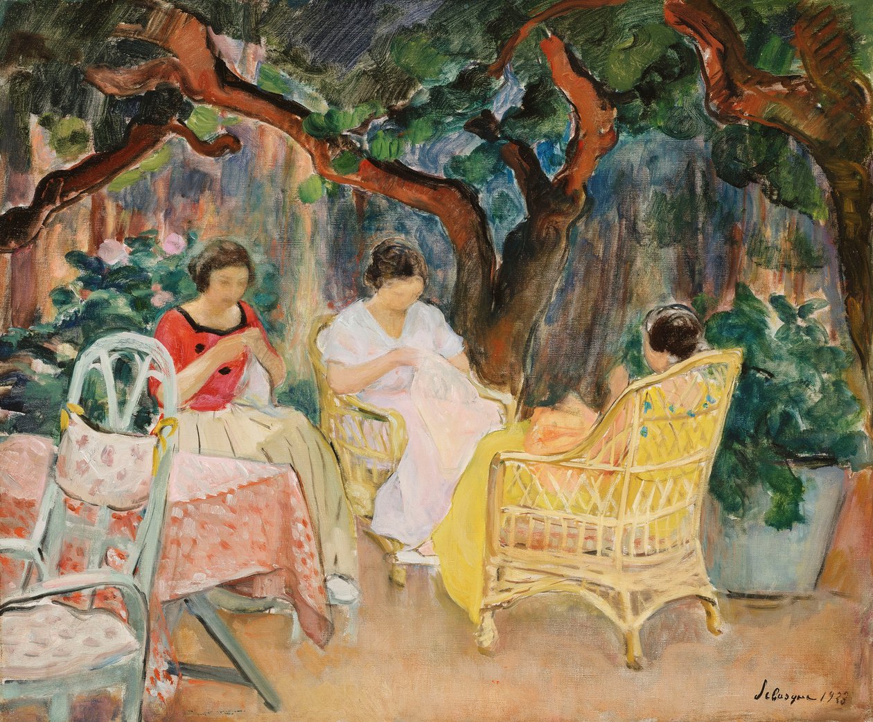 Pomeriggio; Apres-midi, 1923 da Henri Lebasque