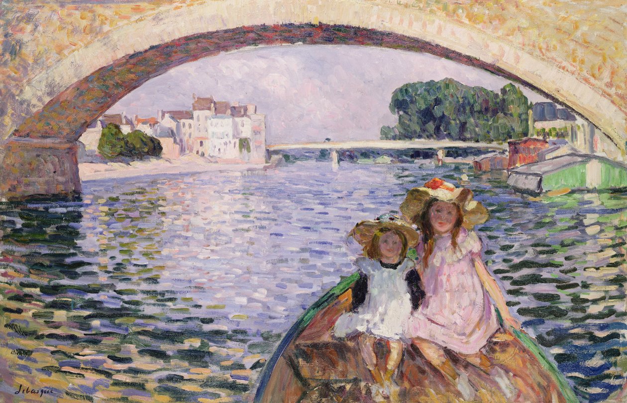 In barca, 1903 da Henri Lebasque