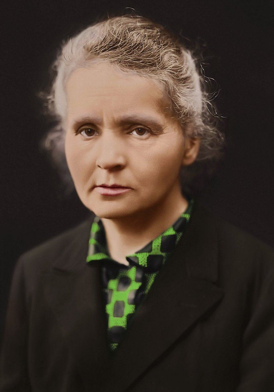 Ritratto di Marie Curie c.1920 da Henri Manuel