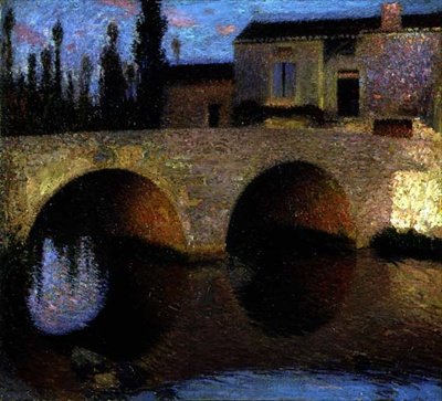Il vecchio ponte da Henri Martin