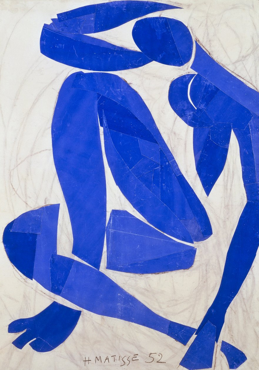 Nudo blu IV da Henri Matisse