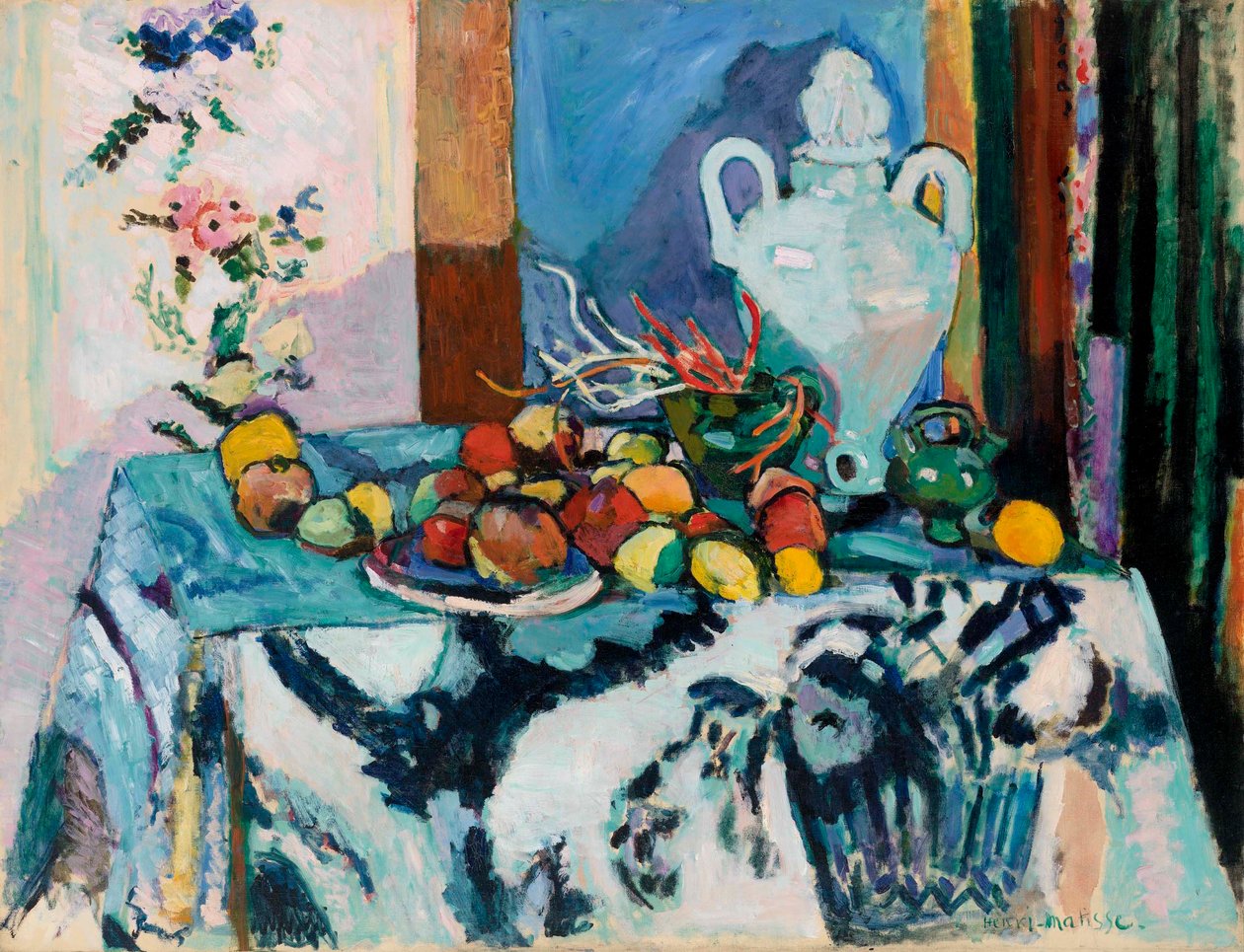 Natura morta blu (Nature morte bleue) da Henri Matisse