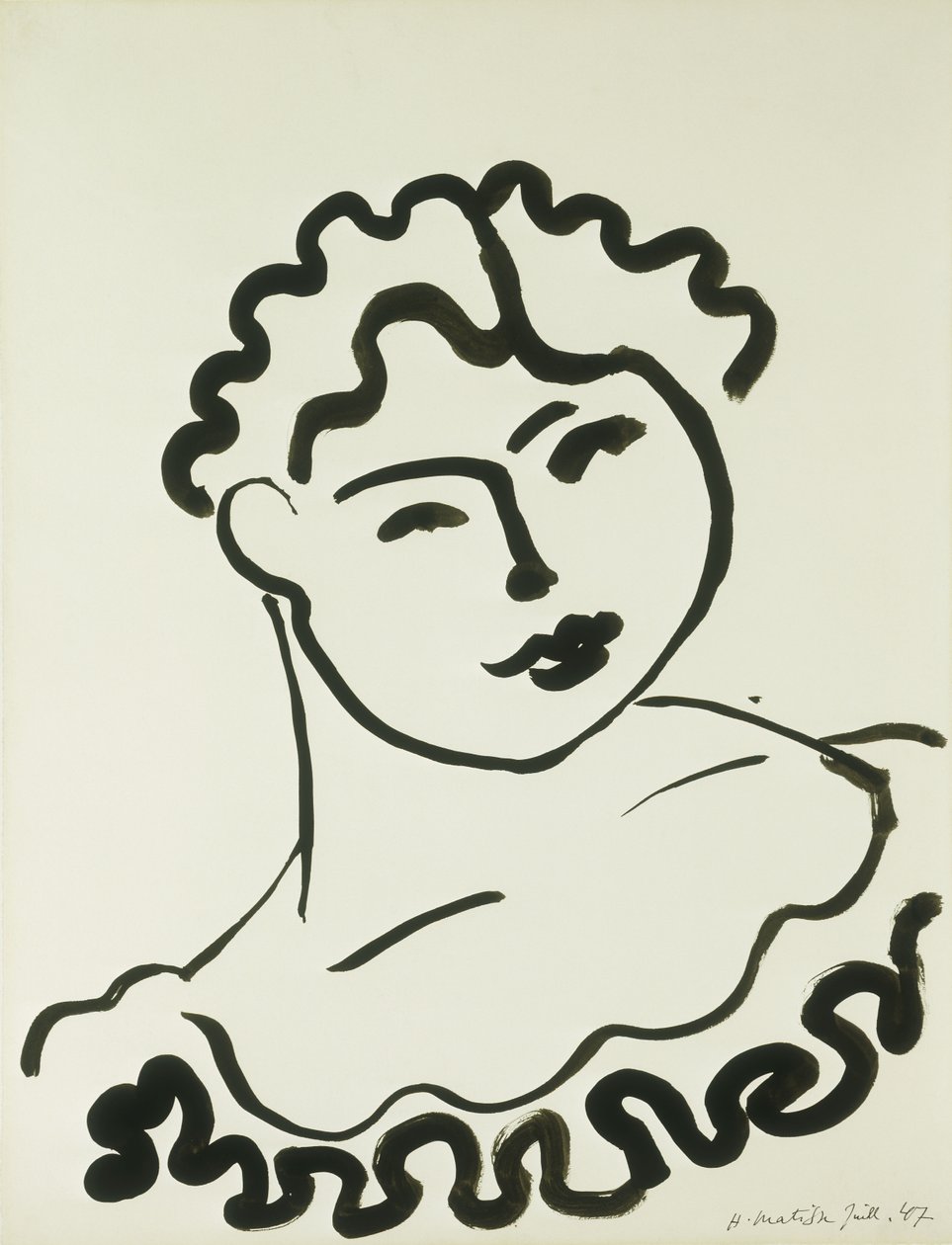 Busto di donna (Tati) da Henri Matisse