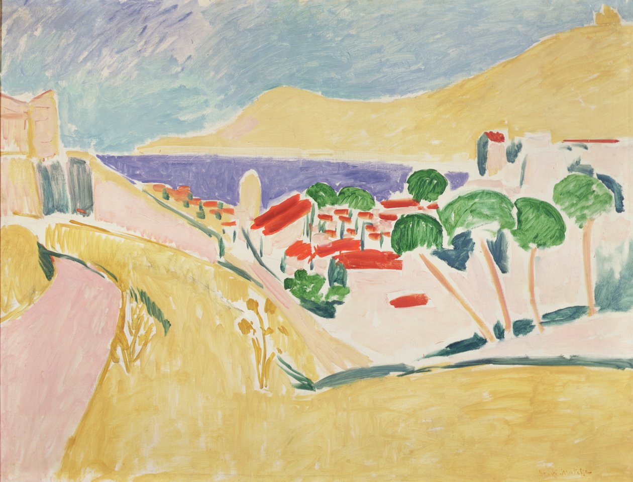 Collioure, 1906-11 circa (olio su tela) da Henri Matisse