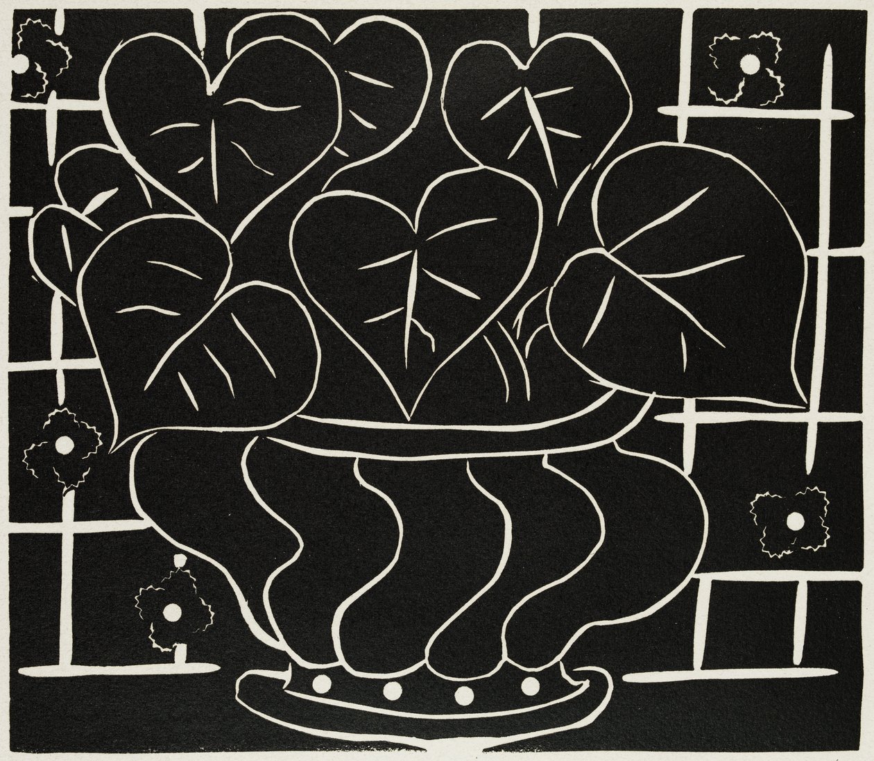 Corbeille di begonie I da Henri Matisse