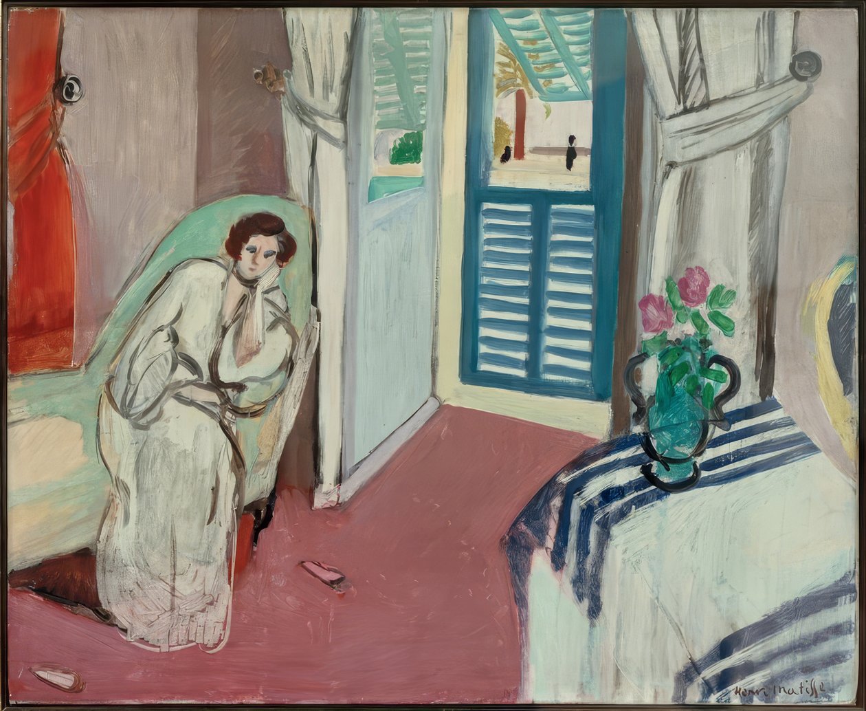 Donna sul divano da Henri Matisse