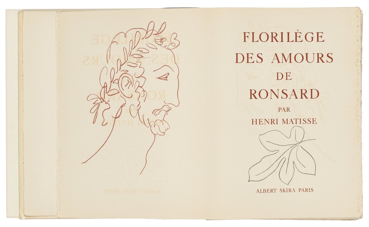 Una selezione degli Amours di Ronsard da Henri Matisse