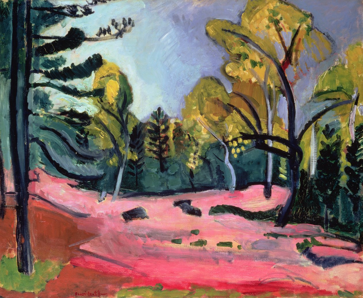 Foresta di Fontainebleau da Henri Matisse