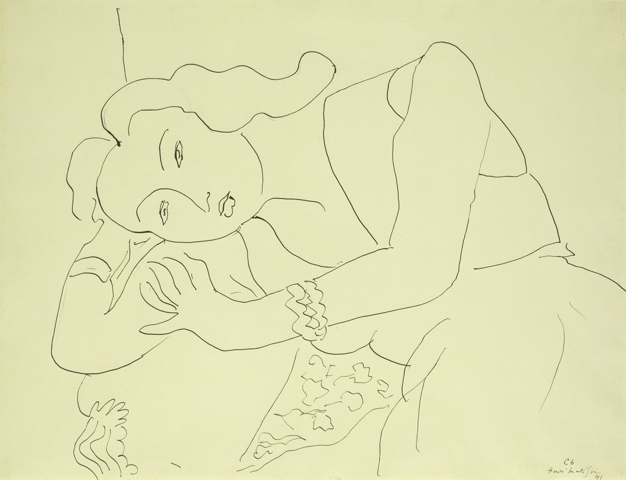 Testa di donna da Henri Matisse