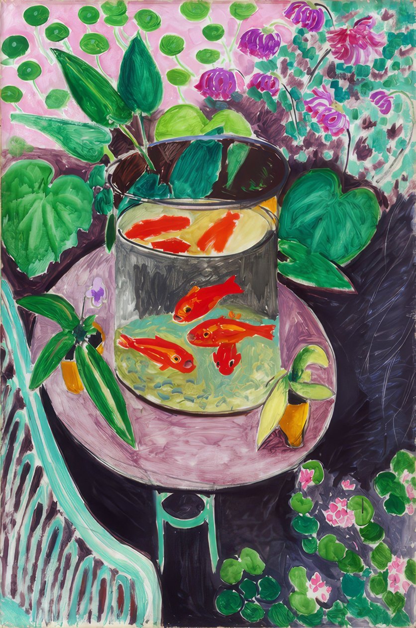 Henri Matisse, "Pesce rosso" / Olio su tela, 1912 da Henri Matisse