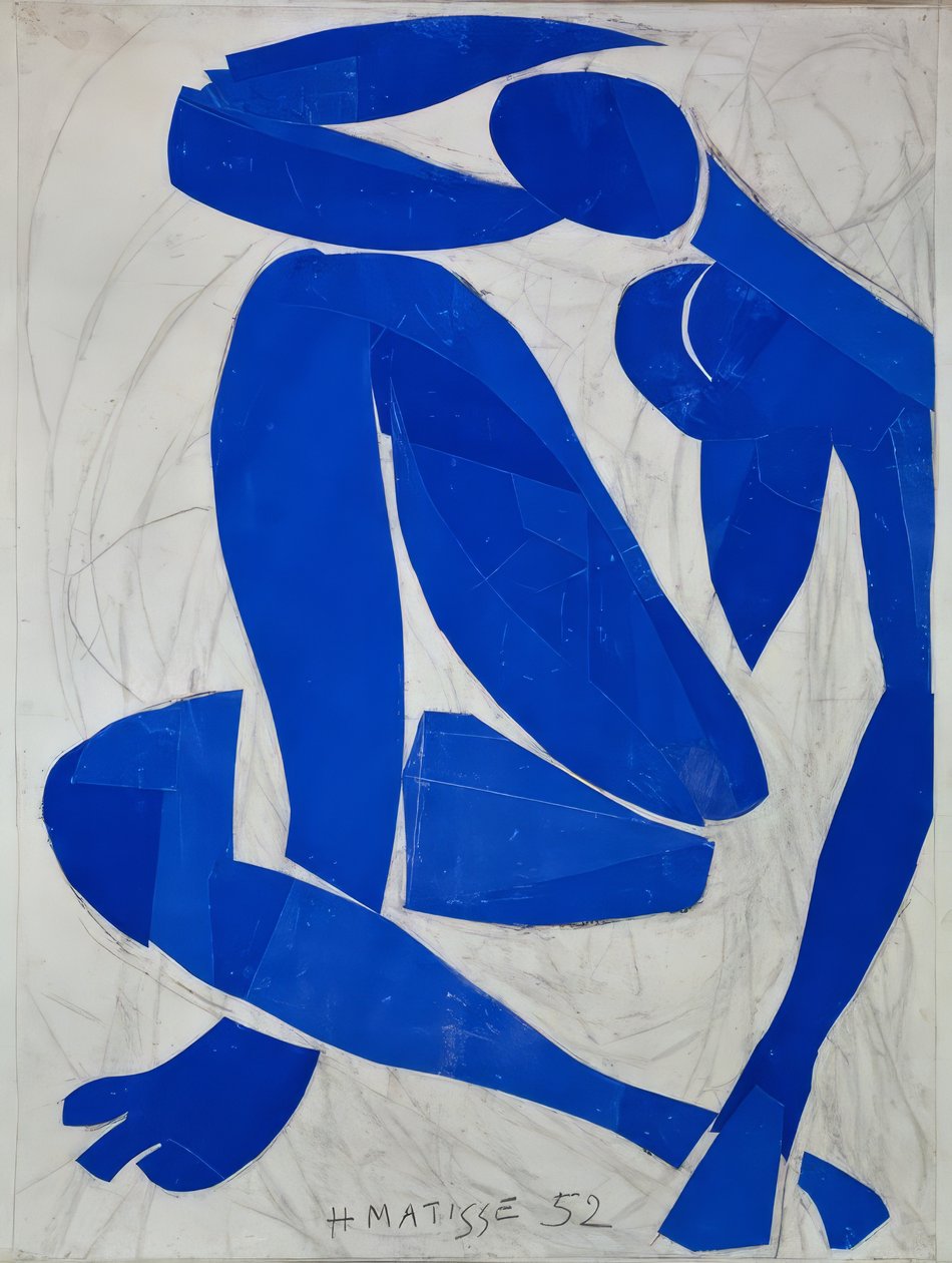 Henri Matisse / Nudo blu IV da Henri Matisse
